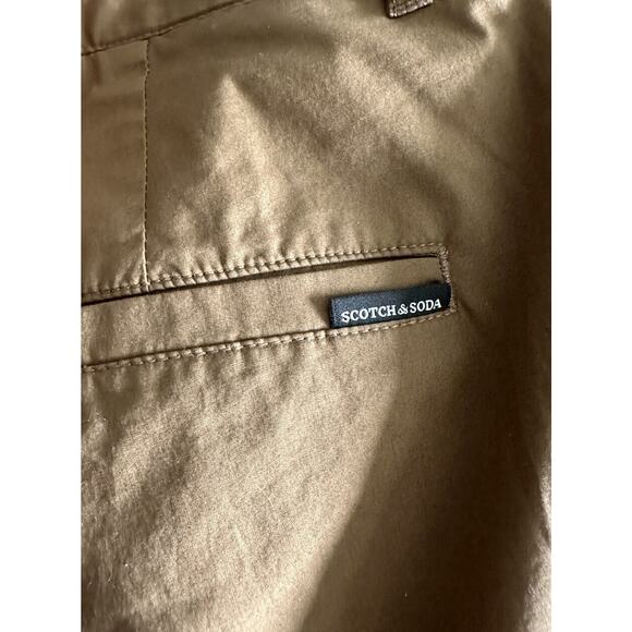 Scotch & Soda Men’s Blake Island Time Chino Trouser Pants Brown 30/32 - Picture 3 of 8